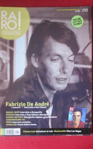 RARO ! 250 2013 FABRIZIO DE ANDRE PATTY PRAVO BOOK POOH MIGUEL BOSE [G103F]