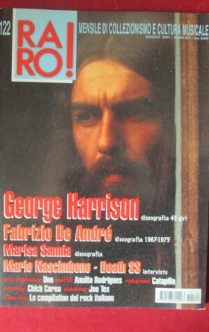 RARO ! 122 2001 GEORGE HARRISON FABRIZIO DE ANDRE MARISA SANNIA [G103F]
