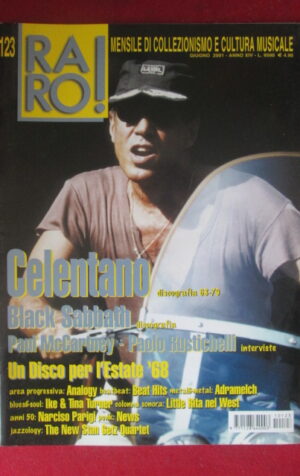 RARO ! 123 2001 CELENTANO BLACK SABBATH PAUL MCCARTNEY IKE TINA TURNER [G103F]