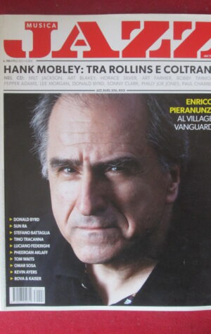 JAZZ RIVISTA 749 2013 ENRICO PIERANUNZI HANK MOBLEY  [G103F]