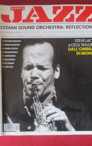 JAZZ RIVISTA 10 2012 LYDIAN SOUND ORCHESTRA STEVE LACY CECIL TAYLOR [G103F]