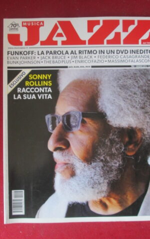 JAZZ RIVISTA 763 2014 SONNY ROLLINS [G103F]