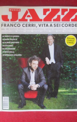 JAZZ RIVISTA 5 2012 FRANCO CERRI - BOLLANI CHAILLY E RAVEL [G103F]
