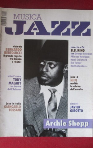 JAZZ RIVISTA 4 2007 ARCHIE SHEPP [G103F]