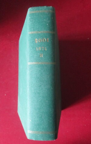 CIAO 2001 BOOK RILEGATO BOUND VOLUMES ANNO 1974 VOL.2 DA USCITA 18 A 33 [G365]