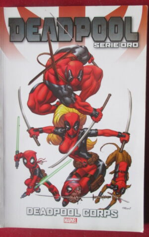 DEADPOOL 10 SERIE ORO MARVEL CORRIERE  [JS25L]