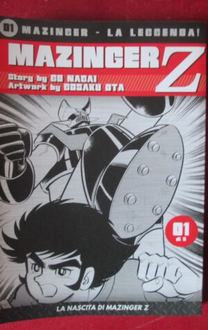 MAZINGER Z #1 MAZINGER LA LEGGENDA GO NAGAI 1 DI 8 DYNAMIC CORRIERE [SA20]