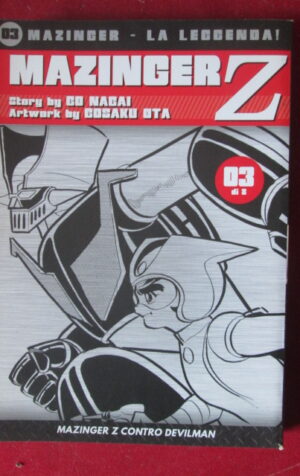 MAZINGER Z #3 MAZINGER LA LEGGENDA GO NAGAI 3 DI 8 DYNAMIC CORRIERE [G920BC]