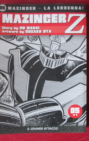 MAZINGER Z #5 MAZINGER LA LEGGENDA GO NAGAI 5 DI 8 DYNAMIC CORRIERE [G691]