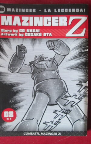 MAZINGER Z #8 MAZINGER LA LEGGENDA GO NAGAI 8 DI 8 DYNAMIC CORRIERE [G921F]