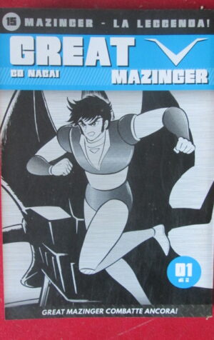 GREAT MAZINGER #15 MAZINGER LA LEGGENDA GO NAGAI 1 DI 2 DYNAMIC CORRIERE [G921A]