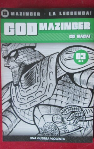 GOD MAZINGER #19 MAZINGER LA LEGGENDA GO NAGAI 3 DI 6 DYNAMIC CORRIERE {G691]