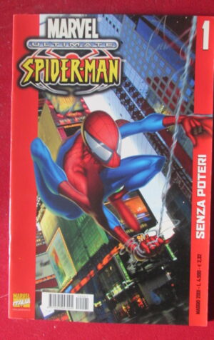 ULTIMATE SPIDER MAN 1 2001 MARVEL ITALIA - SENZA POSTER [MV15]