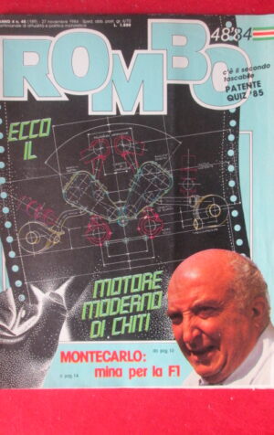 ROMBO 48 1984  RIVISTA DI MOTORI  [TR22]