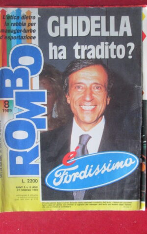 ROMBO 8 1989  RIVISTA DI MOTORI  [TR22]