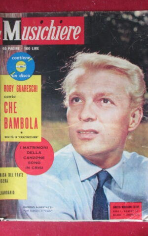IL MUSICHIERE 39 1959 MARISA DEL FRATE GIORGIO ALBERTAZZI [TR22]