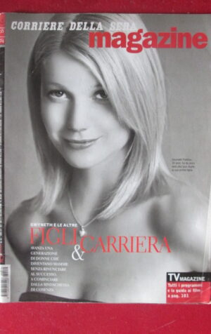 MAGAZINE CORRIERE DELLA SERA 14 2004 GWYNETH PALTROW  [TR22]