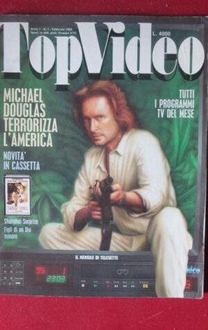 TOP VIDEO 1 1988 CON INSERTO LOCANDINE  [TR22]