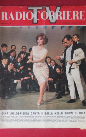 RADIOCORRIERE TV 48 1965 GINA LOLLOBRIGIDA ANITA E CHECCO DURANTE  [TR22]