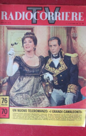RADIOCORRIERE TV 42 1964 VALENTINA CORTESE GIANCARLO SBRAGIA  [TR22]