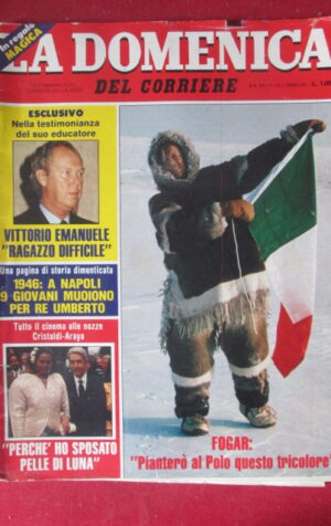 DOMENICA CORRIERE 15 1983 ZEUDI ARAYA AMBROGIO FOGAR GIORGIO ARMANI  [TR22]