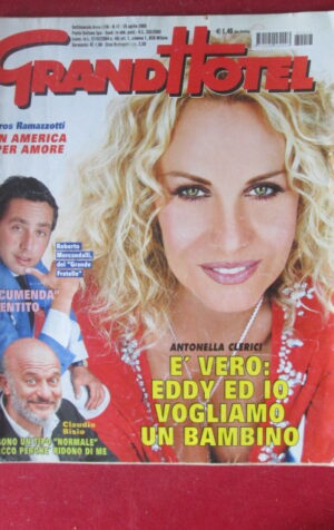 GRAND HOTEL 17 2008 ANTONELLA CLERICI CAPOTONDI VASCO ROSSI  [TR22]