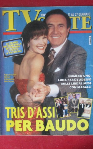 TV SETTE 3 1996 PIPPO BAUDO EDWIGE FENECH RAFFAELLA CARRA STORY  [TR22]
