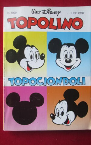 TOPOLINO 1929 DISNEY [C44]