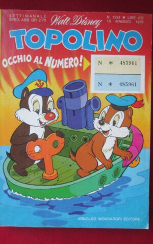 TOPOLINO 1224 DISNEY [G68G]