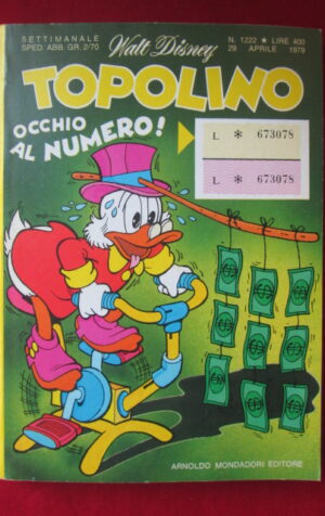 TOPOLINO 1222 DISNEY [G68G]