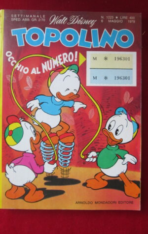 TOPOLINO 1223 DISNEY [G68G]