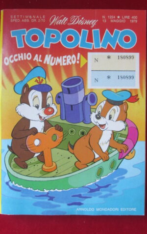 TOPOLINO 1224 DISNEY [G68G]