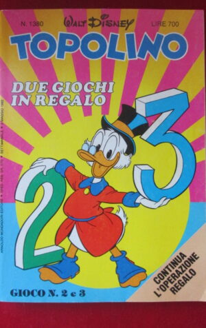 TOPOLINO 1380 DISNEY [G68Z]