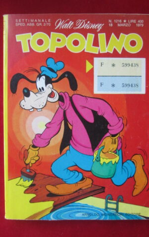 TOPOLINO 1216 DISNEY [G68Z]