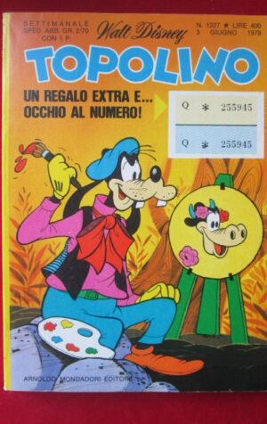 TOPOLINO 1227 DISNEY [G68Z]