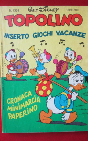 TOPOLINO 1338 DISNEY [G68Z]