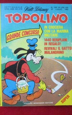 TOPOLINO 1287 DISNEY [G68Z]