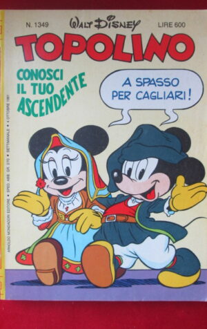 TOPOLINO 1349 DISNEY [G68Z]