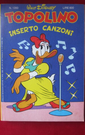 TOPOLINO 1350 DISNEY [G68Z]