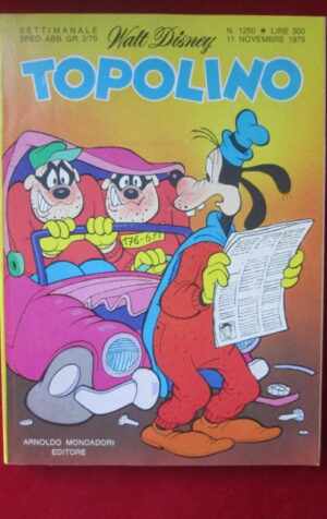 TOPOLINO 1250 DISNEY [G68Z]