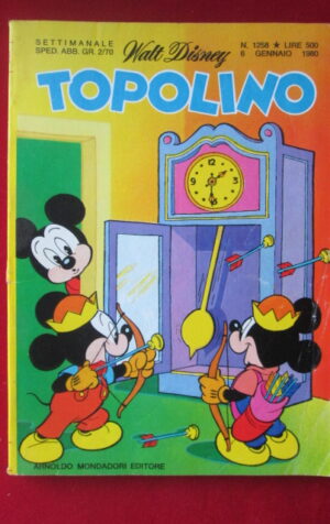 TOPOLINO 1258 DISNEY [G68Z]