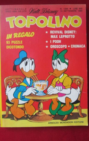 TOPOLINO 1294 DISNEY [G68Z]