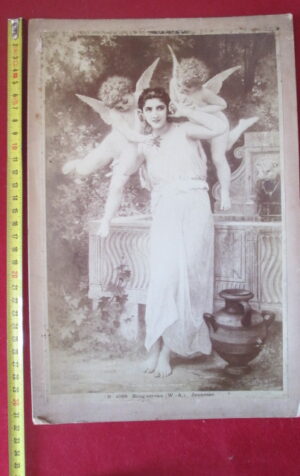 STAMPA FOTOGRAFICA 4099 JEUNESSE W.A. BOUGUERAU BRAUN & CLENT CIE 1894 [OGLZ]