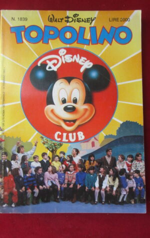 TOPOLINO 1839 DISNEY [G68B]