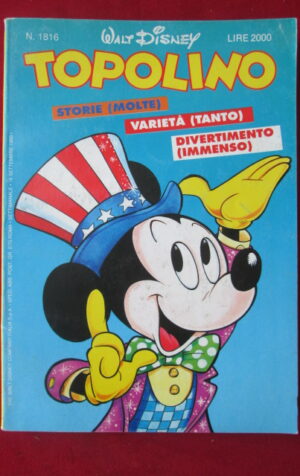 TOPOLINO 1816 DISNEY [G68B]