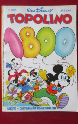 TOPOLINO 1800 DISNEY [G68B]
