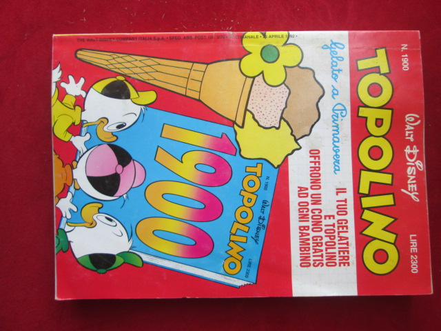 TOPOLINO 1900 DISNEY [R9L]