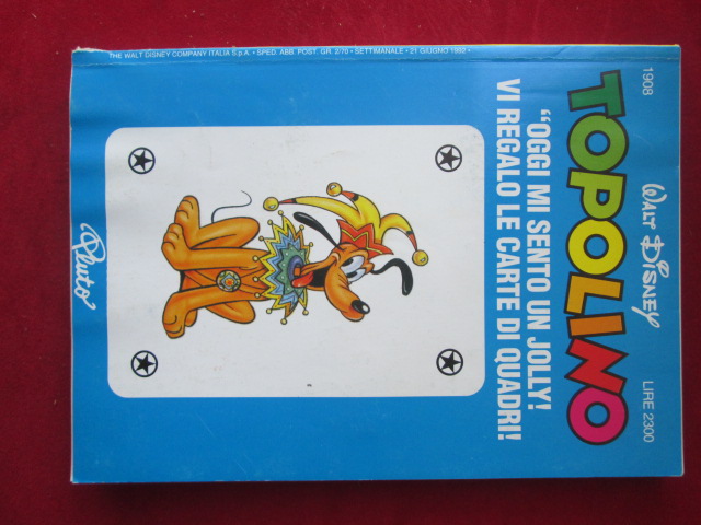 TOPOLINO 1908 DISNEY [R9L]