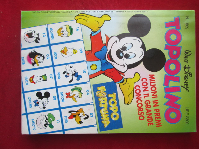 TOPOLINO 1869 DISNEY [R9L]