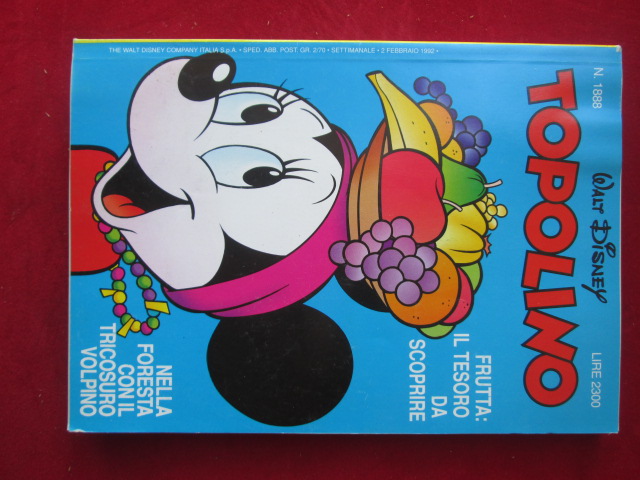 TOPOLINO 1888 DISNEY [R6L]